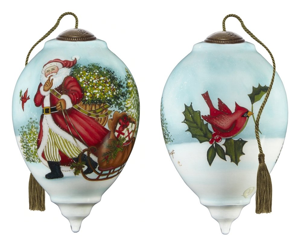 NE'QWACHRISTMAS 2011 ORNAMENT *NEW* NQ644 RARE RETIRED SANTA NEQWA DECORATIVE 